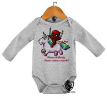 Body Bebe Infantil Dead Pool Unicornio Ponky Body Bebe Infantil Dead Pool Unicornio Ponky