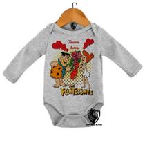 Body Bebe Infantil Flinstones Forever Lovers Namoro Body Bebe Infantil Flinstones Forever Lovers Namoro