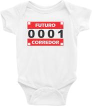 Body Bebê Infantil Futuro Corredor MOD2- TAMANHO G