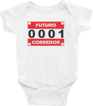 Body Bebê Infantil Futuro Corredor MOD2- TAMANHO M