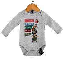 Body Bebe Infantil Gravity Falls Nomes Pilha Body Bebe Infantil Gravity Falls Nomes Pilha