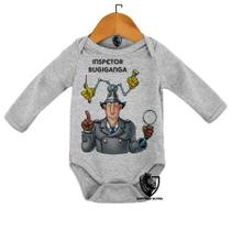 Body Bebe Infantil Inspetor Bugiganga Detetive Desenho Antigo Body Bebe Infantil Inspetor Bugiganga Detetive Desenho Antigo