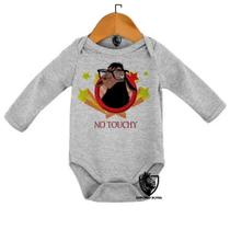 Body Bebe Infantil Lhama No Touchy Nao Encoste