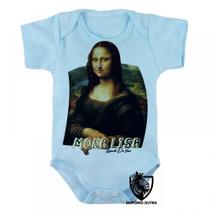 Body Bebe Infantil Mona Lisa Leonardo da Vinci Body Bebe Infantil Mona Lisa Leonardo da Vinci