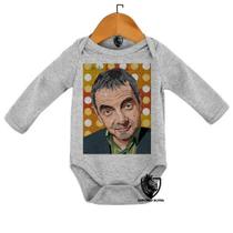 Body Bebe Infantil Mr Mister Bean Bolinhas Body Bebe Infantil Mr Mister Bean Bolinhas