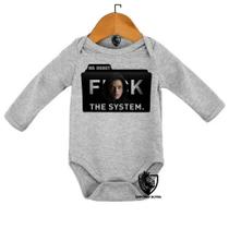 Body Bebe Infantil Mr Mister Robot Serie Seriado
