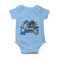 Body Bebê Infantil - Nome Em Destaque! Body Criativo E Único Para Seu Pequeno, Um Presente Ideal!