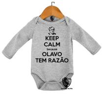 Body Bebe Infantil Olavo de Carvalho Tem Razao Keep Calm Body Bebe Infantil Olavo de Carvalho Tem Razao Keep Calm