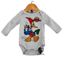 Body Bebe Infantil Pica Pau Louco Anos 60 Body Bebe Infantil Pica Pau Louco Anos 60