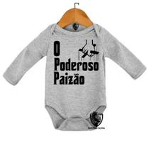 Body Bebe Infantil Poderoso Paizao Pai Papai Body Bebe Infantil Poderoso Paizao Pai Papai