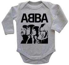 Body Bebe Infantil Roupa Crianca Abba Banda Rock Antiga Body Bebe Infantil Roupa Crianca Abba Banda Rock Antiga