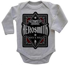 Body Bebe Infantil Roupa Crianca Aerosmith Banda Rock Antiga Body Bebe Infantil Roupa Crianca Aerosmith Banda Rock Antiga