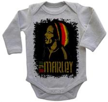 Body Bebe Infantil Roupa Crianca Bob Marley Reggae Body Bebe Infantil Roupa Crianca Bob Marley Reggae
