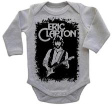 Body Bebe Infantil Roupa Crianca Eric Clapton Rock Guitarra Body Bebe Infantil Roupa Crianca Eric Clapton Rock Guitarra