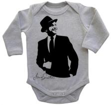 Body Bebe Infantil Roupa Crianca Frank Sinatra Cantor Classico Body Bebe Infantil Roupa Crianca Frank Sinatra Cantor Classico
