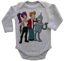 Body Bebe Infantil Roupa Crianca Futurama Robo Desenho Body Bebe Infantil Roupa Crianca Futurama Robo Desenho