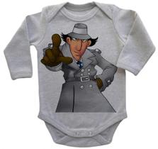Body Bebe Infantil Roupa Crianca Inspetor Bugiganga Desenho Body Bebe Infantil Roupa Crianca Inspetor Bugiganga Desenho