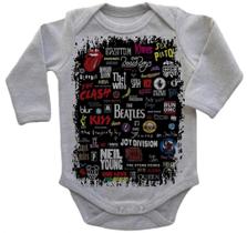 Body Bebe Infantil Roupa Crianca Rock Bandas Famosas Body Bebe Infantil Roupa Crianca Rock Bandas Famosas
