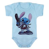 Body Bebe Infantil Roupa Crianca Stitch Deadpool Desenho Animado Body Bebe Infantil Roupa Crianca Stitch Deadpool Desenho Animado
