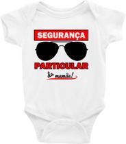 Body Bebê Infantil Segurança Particular da Mamãe - TAMANHO M