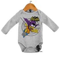 Body Bebe Infantil Simpsons Bartman Bart Batman Morcego