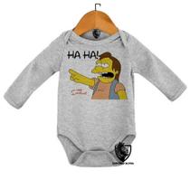 Body Bebe Infantil Simpsons Nelson Bart Lisa Amigos