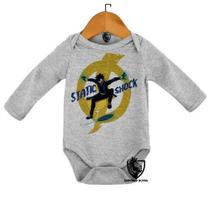 Body Bebe Infantil Super Shock Choque Static Desenho
