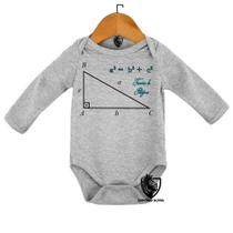 Body Bebe Infantil Teorema de Pitagoras Matematica Body Bebe Infantil Teorema de Pitagoras Matematica