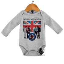 Body Bebe Infantil The Who Banda Rock Logo Anos 60 Generation Body Bebe Infantil The Who Banda Rock Logo Anos 60 Generation