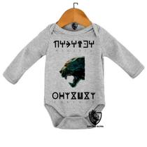 Body Bebe Infantil Wakanda Forever Pantera Negra Black Panther Body Bebe Infantil Wakanda Forever Pantera Negra Black Panther