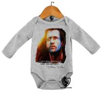 Body Bebe Infantil William Wallace Coracao Valente Mel Gibson