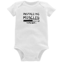 Body Bebê Installing Muscles - Foca na Moda