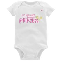 Body Bebê It's not eay being a princess - Foca na Moda Body Bebê It's not eay being a princess - Foca na Moda