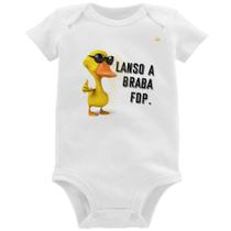 Body Bebê Lanso a braba fdp - Foca na Moda