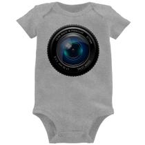 Body Bebê Lente Câmera - Foca na Moda