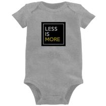 Body Bebê Less is More - Foca na Moda