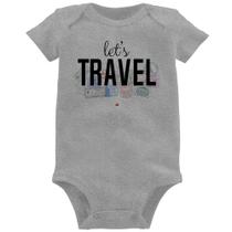 Body Bebê Let's Travel - Foca na Moda