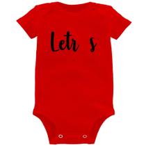 Body Bebê Letras por amor - Foca na Moda