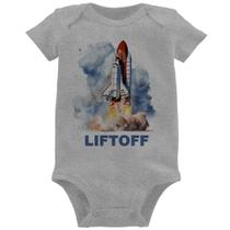 Body Bebê Liftoff: Lançamento do Ônibus Espacial - Foca na Moda