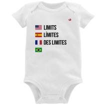 Body Bebê Limites - Foca na Moda