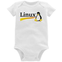 Body Bebê Linux - Foca na Moda
