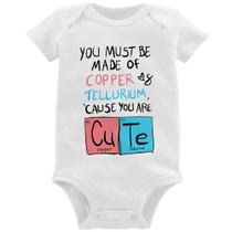 Body Bebê Made of Cooper Cute - Foca na Moda