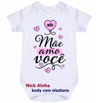 body bebê mãe amo você cód 9673