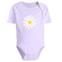 Body Bebê Manga Curta Estampado 100% Algodão Cores Reativas