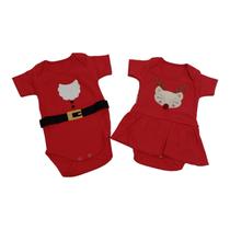 Body Bebê Manga Curta Natal Vermelho Fofinho Body Bebê Manga Curta Natal Vermelho Fofinho