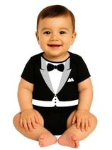 Body Bebê Manga Curta Temático Fantasia Mesversario Terninho