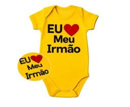 Body bebê manga curta Verão 3 à 9 meses