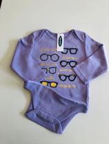 Body Bebê Manga Longa 06-12 Meses Old Navy