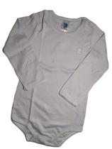 Body Bebe Manga Longa Azul Bebe Tam 2 Dicanela Body Bebe Manga Longa Azul Bebe Tam 2 Dicanela