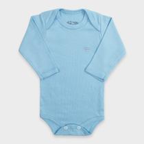 Body Bebê Manga Longa em Malha Lisa - Baby Duck